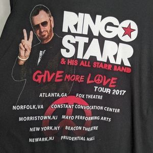 Ringo Star 2017 East Coast Give More Love Your Tee